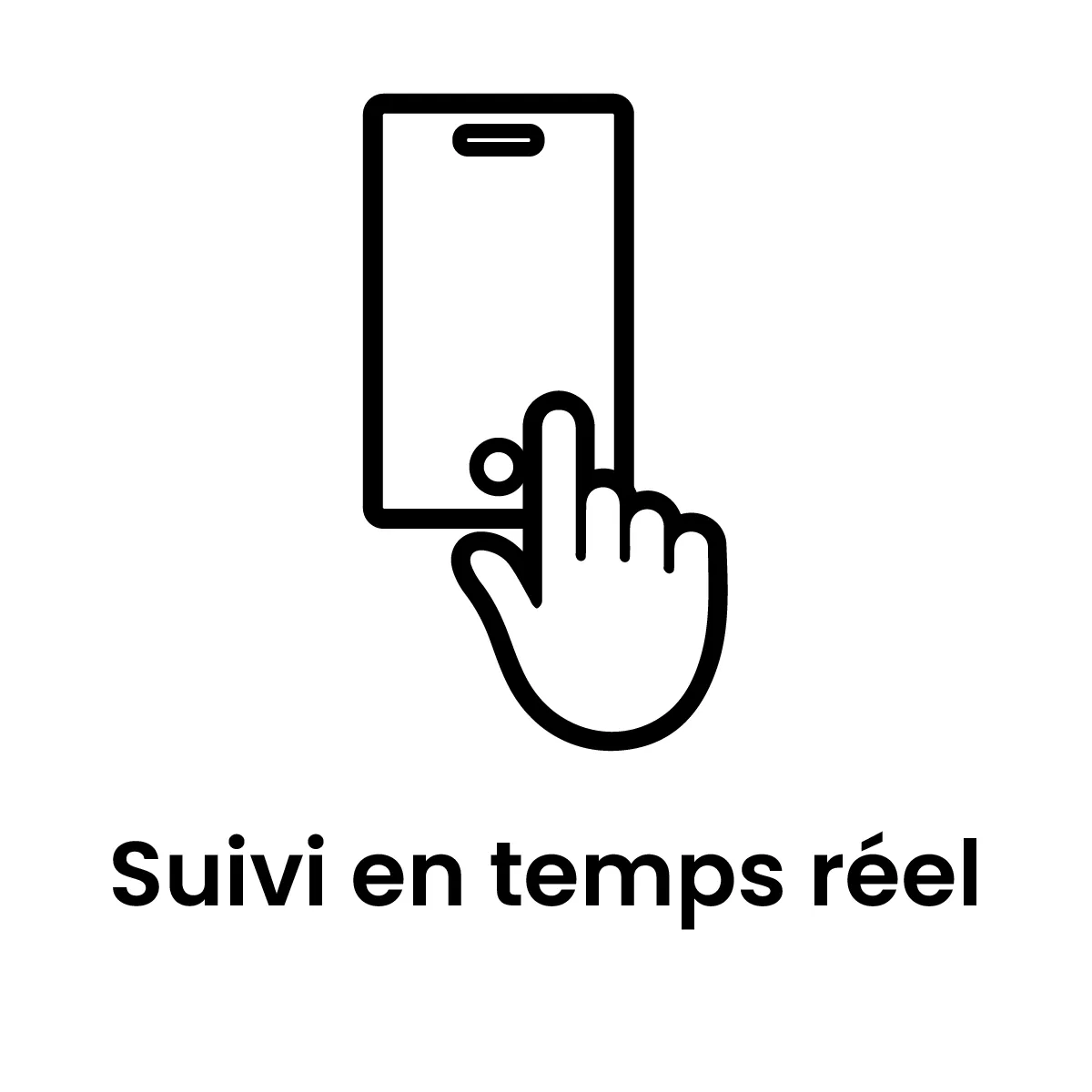 Pictogramme suivi en temps réel 