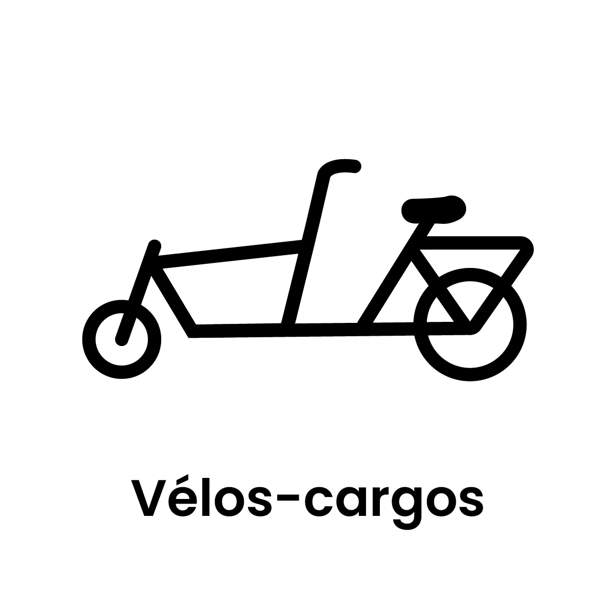 Pictogramme vélos-cargos