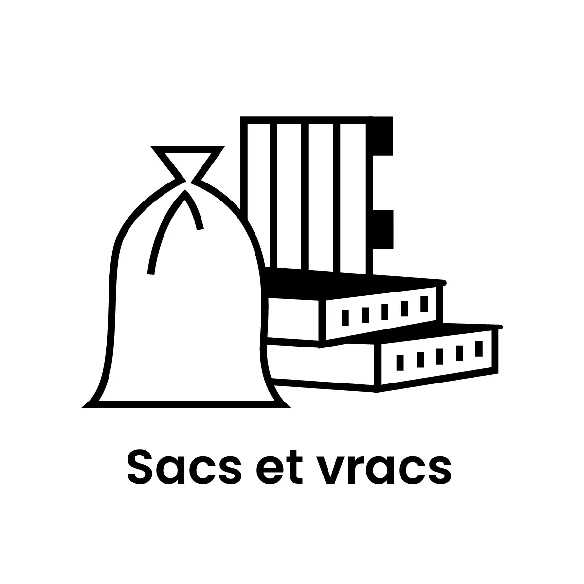 Pictogramme sacs et vracs 