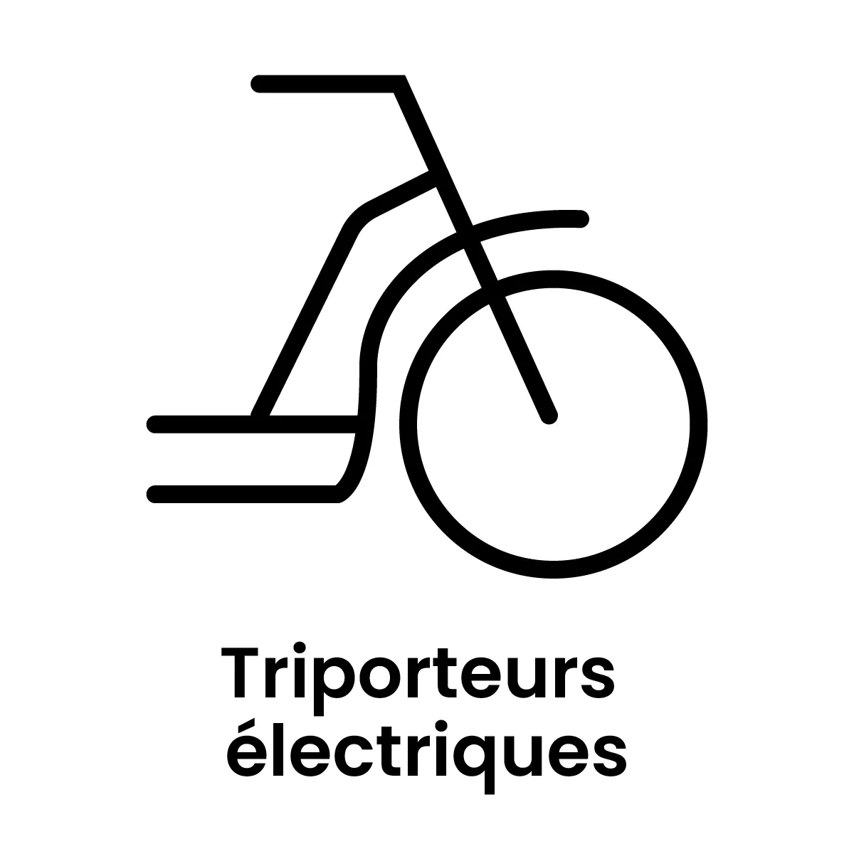 pictogramme triporteurs électriques 